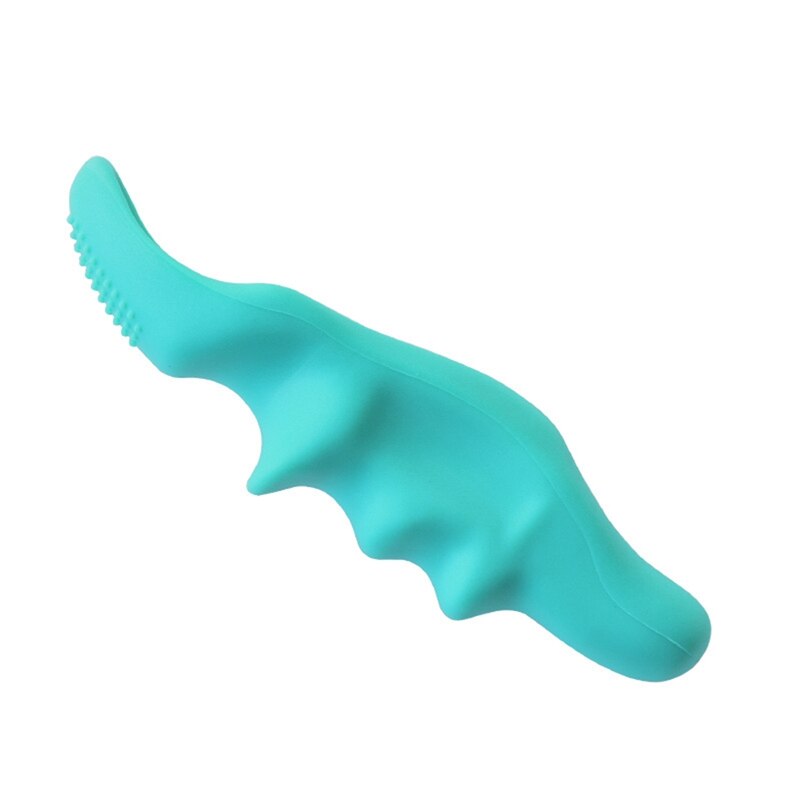 Duim Massage Apparaat Siliconen Duim Saver Massager Fysiotherapie Klein Gereedschap Full Body Deep Tissue Trigger Massage Apparaat 15.5Cm: Bruin