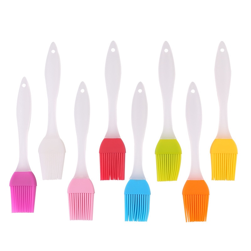 1 PC Newest Silicone Baking Bakeware Bread Cook Brushes Pastry Oil BBQ Basting Brush Tool Kitchen Accessories Gadget Brushes