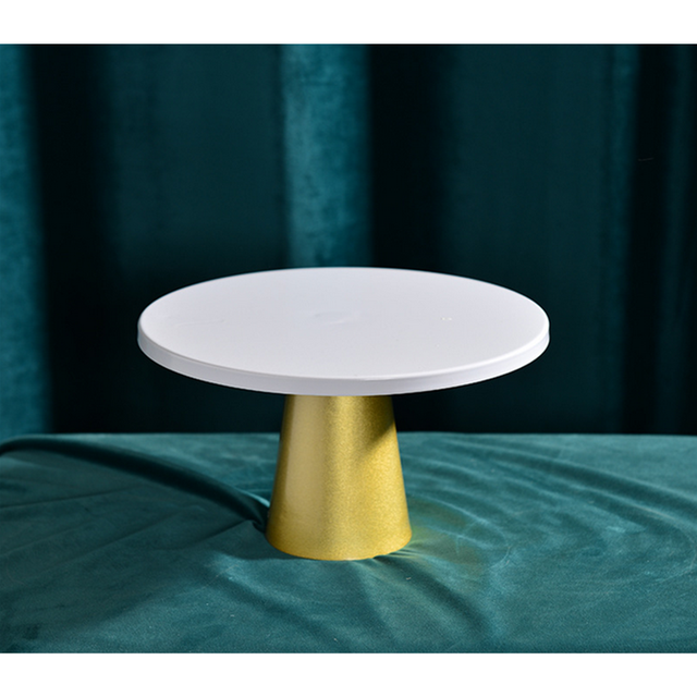 Dessert Table Cake Rack Brass Tray Afternoon Tea Tea Break Cold Cut Tableware Decoration Decoration Birthday Wedding Arrangement: small I