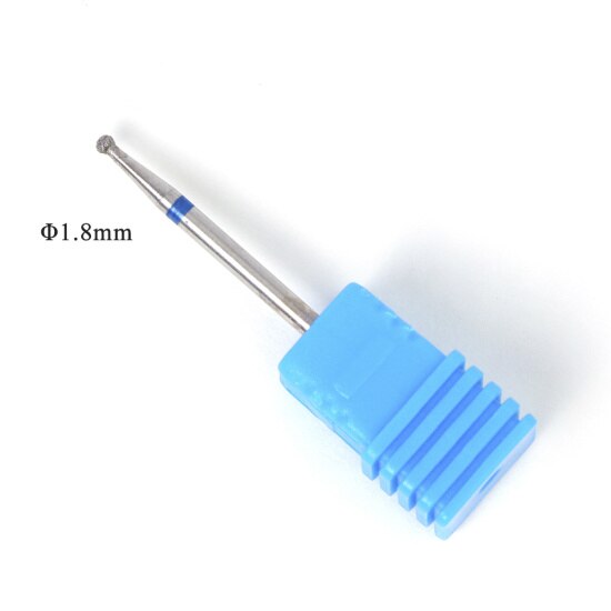 Juego de brocas de diamantes para uñas, fresas redondas para manicura, cortador de cutículas, herramientas de CHJG01-05, 5 tipos de bolas: JG01