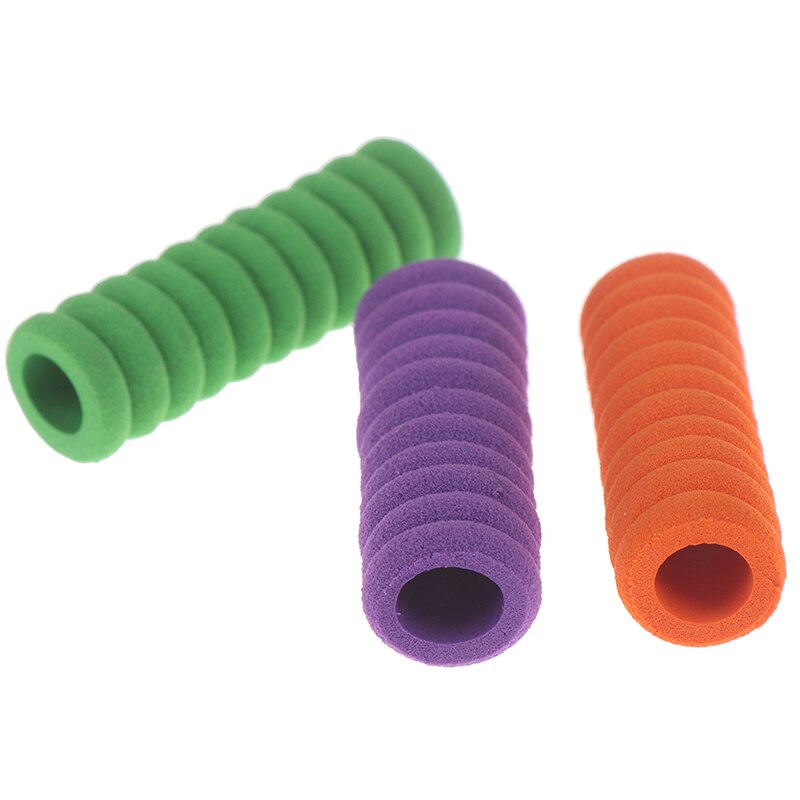 10pcs Comfort Soft Foam Pen Pencil Grips Pen Control Pupil Handwriting Aid Kids Children School Stationery