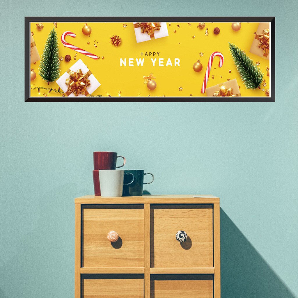 Christmas Wall Stcikers Year Window Decoration Santa Claus Home Deco Home Decor Stickers Cute Christmas Window Stickers: B