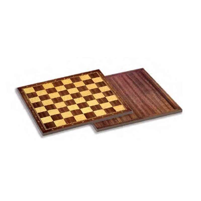 Schach und Checkers Board Cayro Holz (40X40 cm)