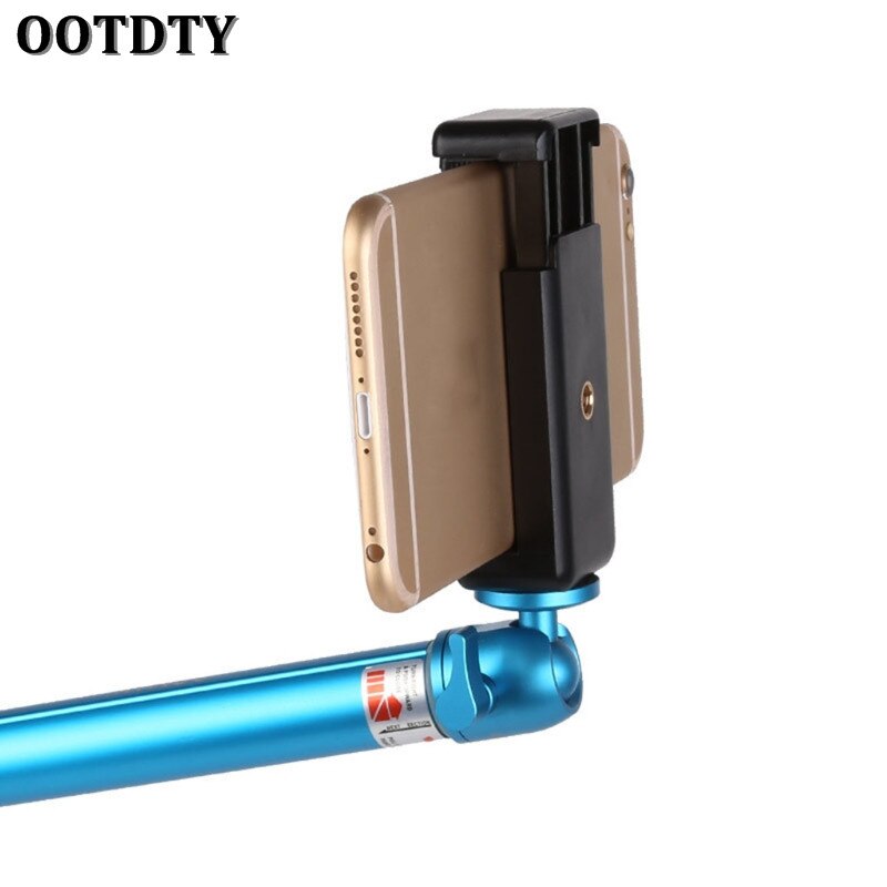 OOTDTY Selfie Stick/kamery/statywu/telefon komórkowy stojak klip uchwyt mocujący zacisk