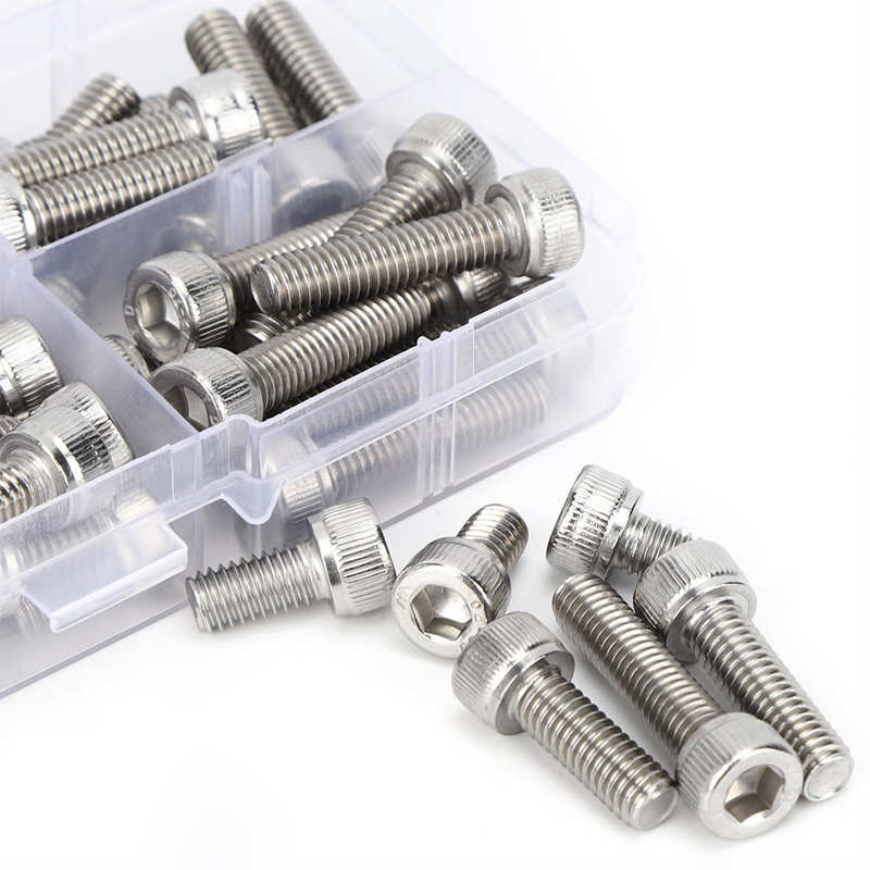 Screw Hex Socket Screw Stainless Steel Reinforce Furniture Fix Screw Reinforce Window for Reinforce Doors