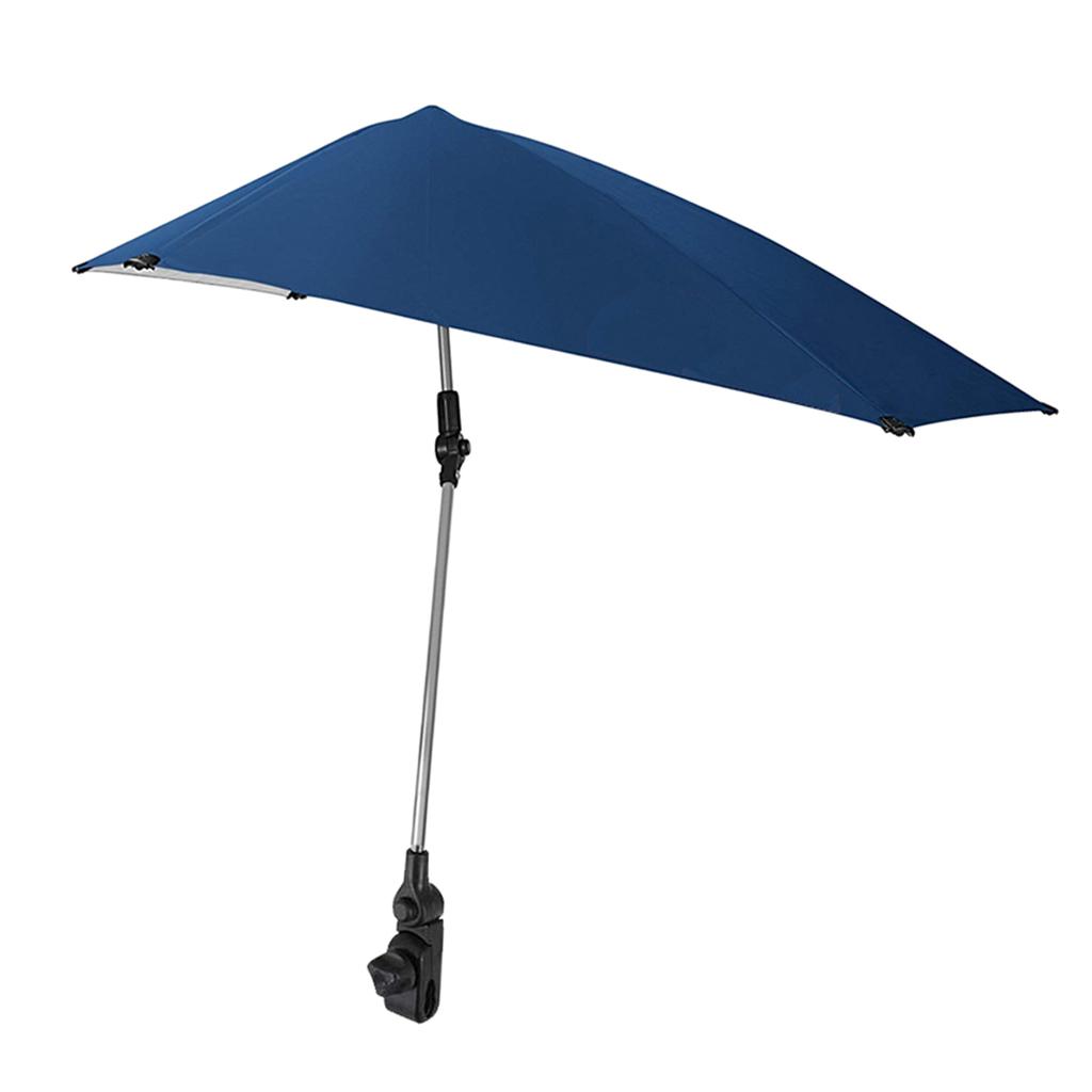 Verstelbare Parasol Parasol Luifel Voor Tribunes Camping Wandelen Strandstoel Paraplu Grote Stoel Met Luifel Schaduw