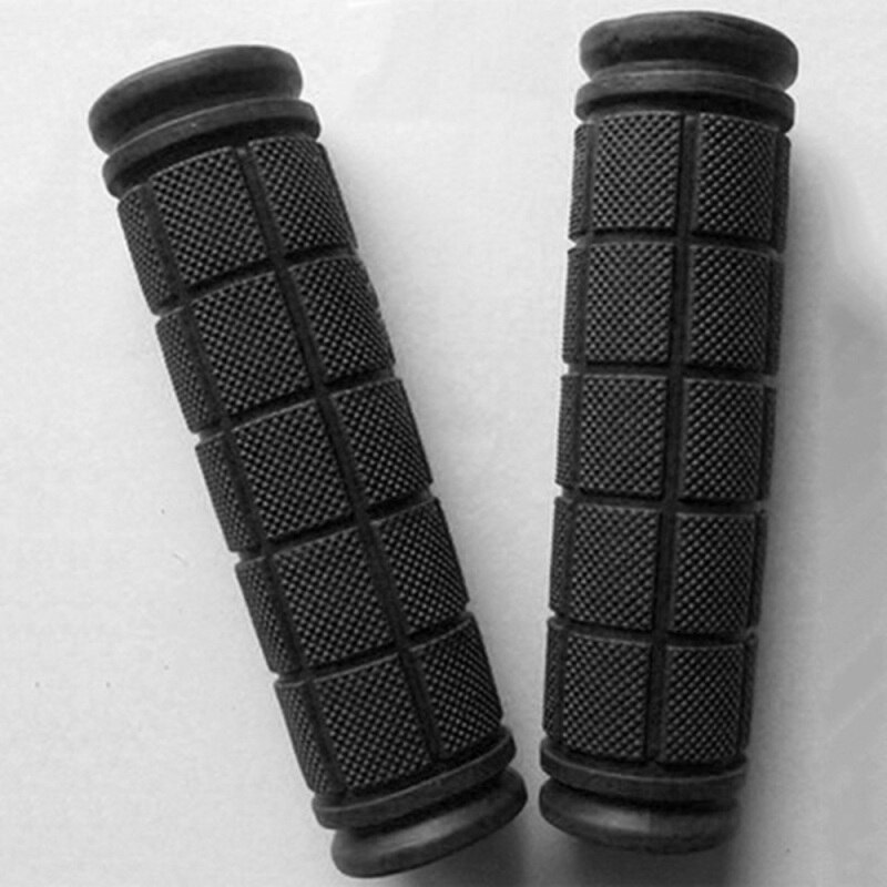 1Pair Soft Rubber Cycling Bicycle Hand Grips Outdoor MTB Mountain Bike Handlebar Grips Anti-slip Support Grips Bike Part