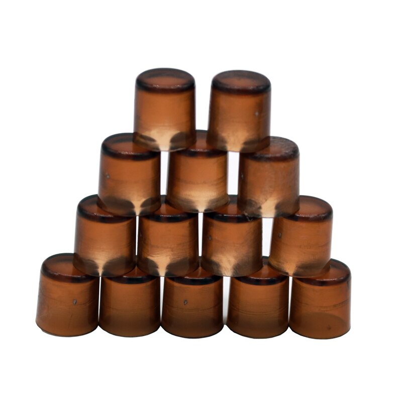 Tazas celulares de alimentación de abejas reina, jaulas de abejas marrones, herramientas de apicultura aplicables al equipo de alimentación de abejas, 120 piezas