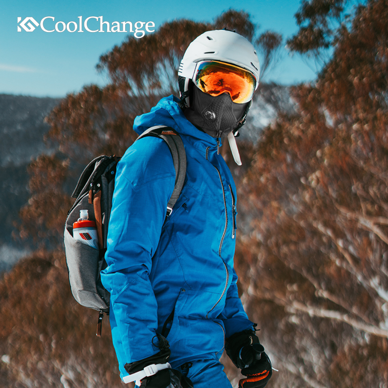 CoolChange Winter Cycling Face Mask Fleece Thermal Windproof Bike Cap Balaclava Ski Fishing Skating Hat Snowboard Training Mask
