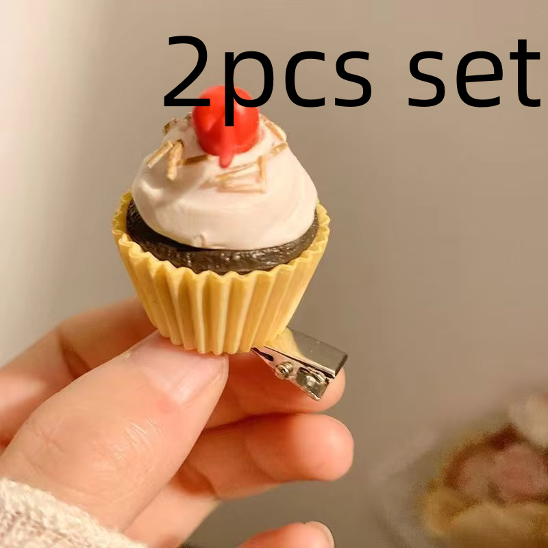 Lazos de cinta rosa para el pelo para niña, pinzas de encaje, tocado bonito, horquilla de lazo de circón, accesorios para el cabello de Cosplay Loli, 1 par: Rosa