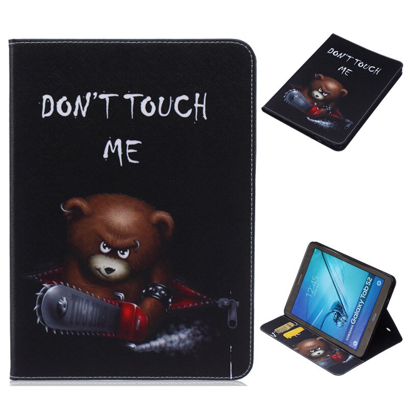 Tablet Case for Samsung Galaxy Tab S2 9.7" - PU Leather Flip Stand Cover with Auto Sleep/Wake: 05