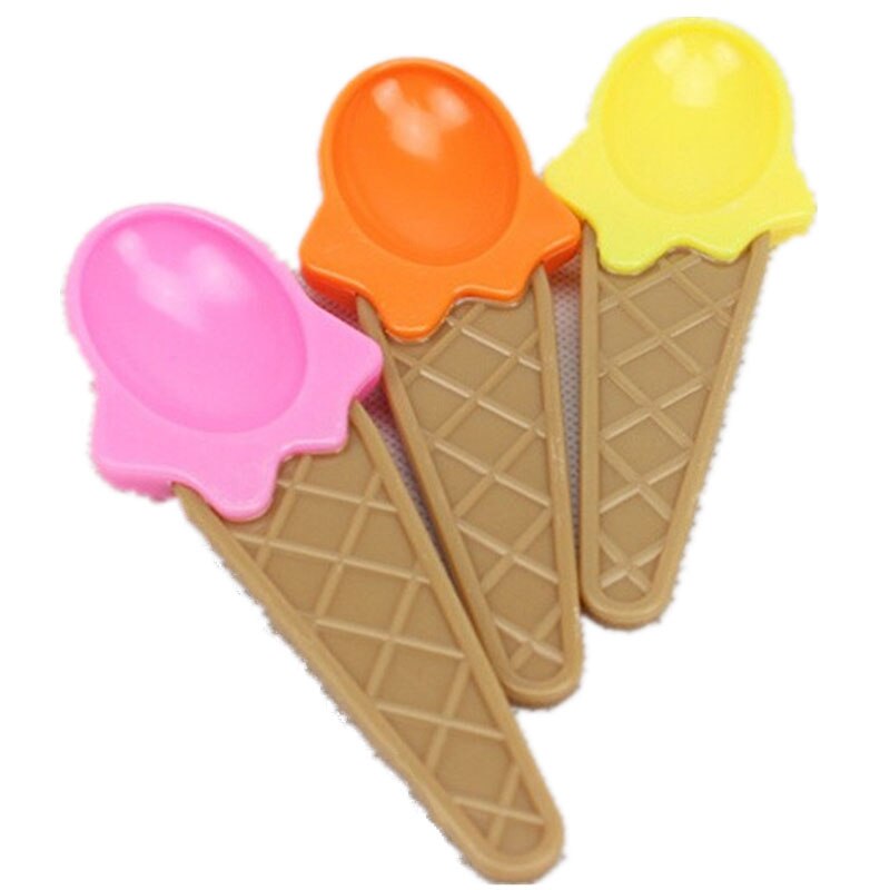 Baby Kids Ice Cream Cup Spoon Set Durable ICE Cream Cup KIds Couples Tubs Lovely Dessert Cup
