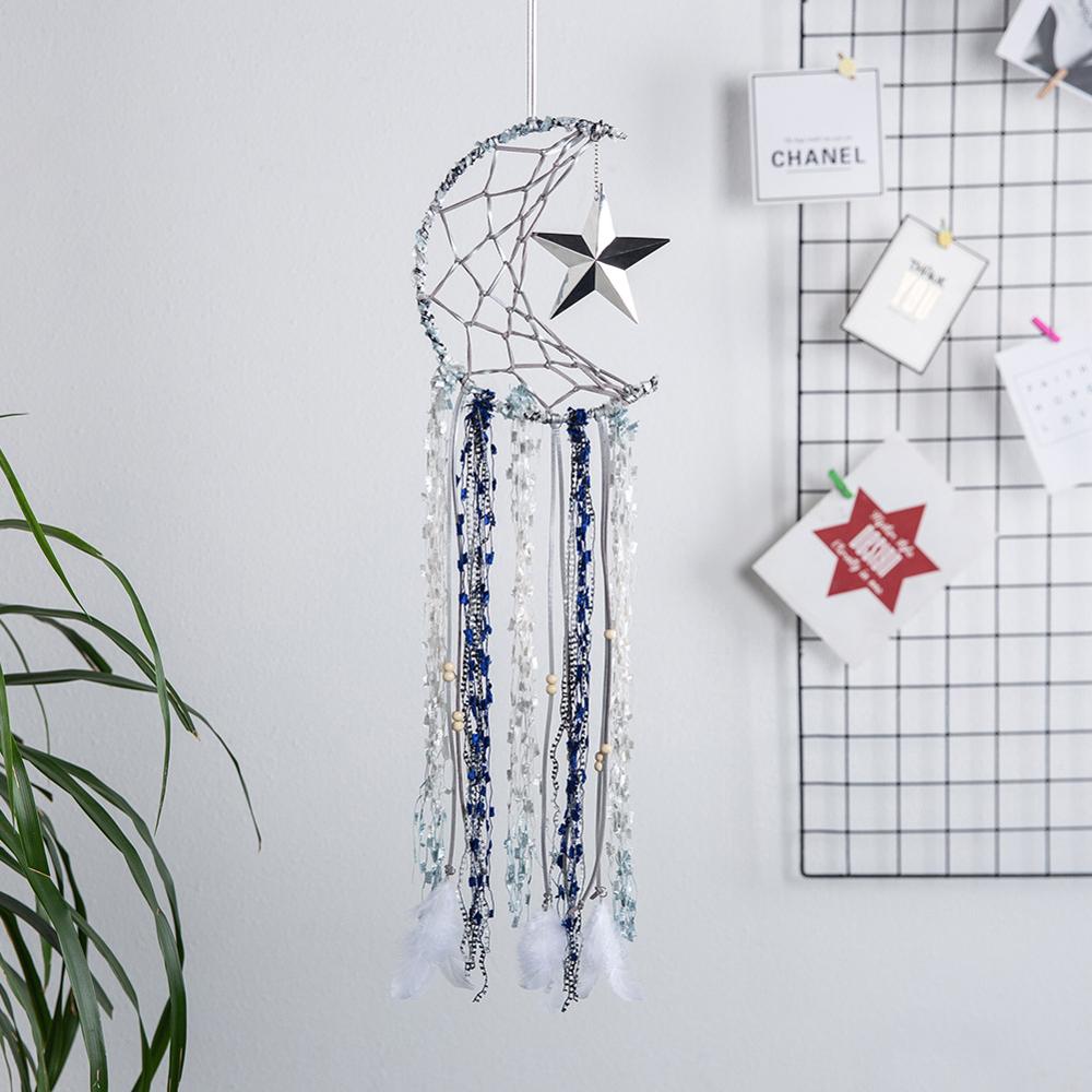 Moon Star Dream Catcher Decor Babykamer Decoratie Muur Opknoping Beddengoed Bumpers Kids Party Kids Meisjes Kamer Decor