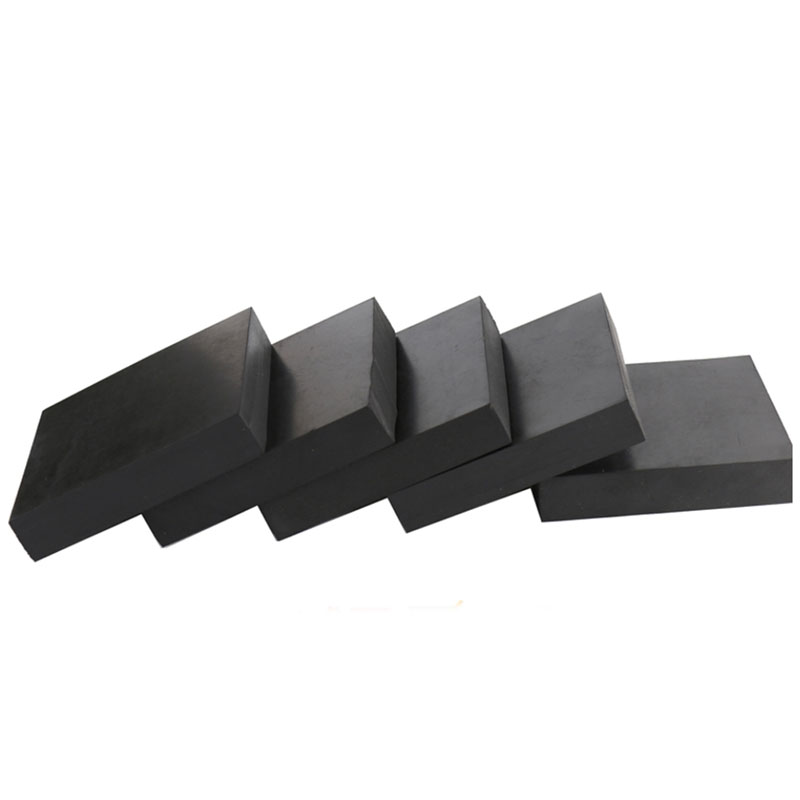 Schwarzer Industrie-Gummiblock, elastische Anti-Rutsch-Dämpfungsdichtung, stoßfeste Unterlage, Blattstärke 10 mm, 15 mm, 20 mm, 25 mm, 30 mm, 40 mm, 50 mm