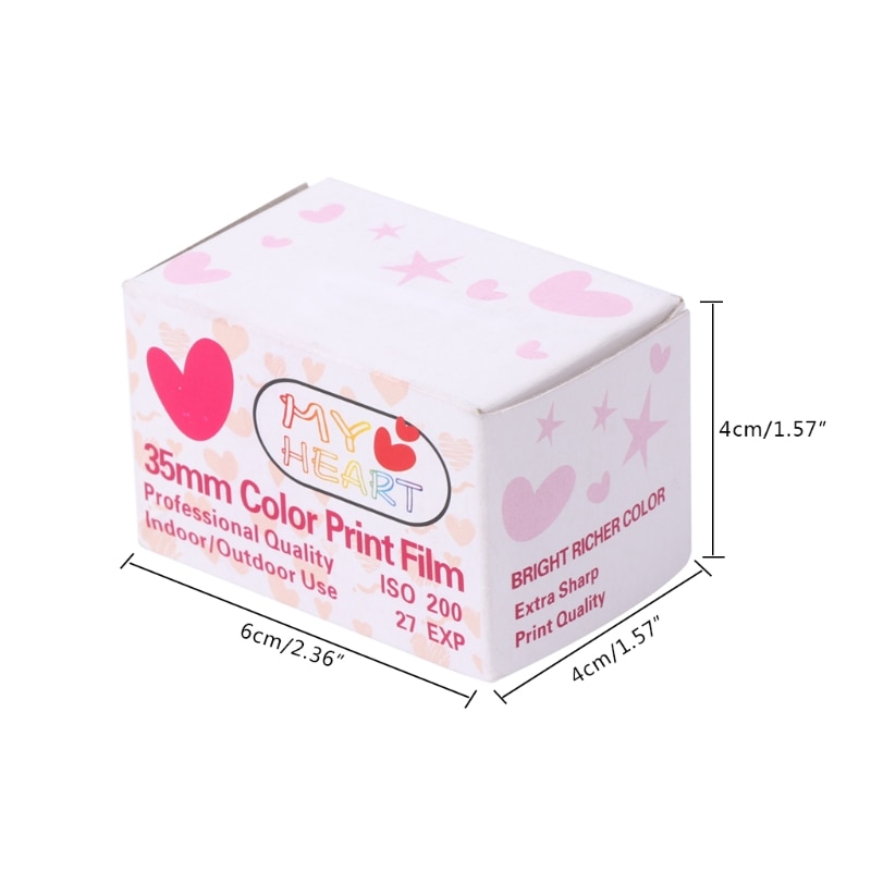 35mm Color Print Film 135 Format Camera Lomo Holga Dedicated ISO 200 27EXP