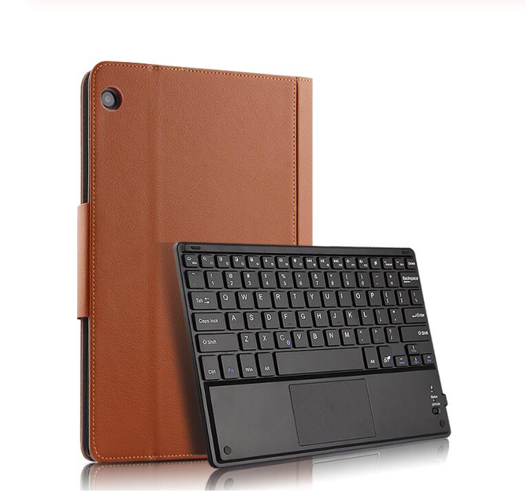 Bluetooth keyboard PU Leather Case For Huawei Mediapad M3 Lite 10 BAH-W09 AL00 10.1 inch Cover Tablet Case Protective Coque+pen