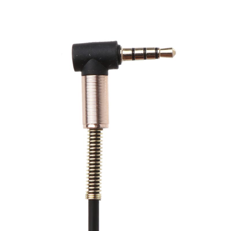 24cm 90 Degree Single Elbow 3.5mm Extension Cable For PC Speaker Headsets