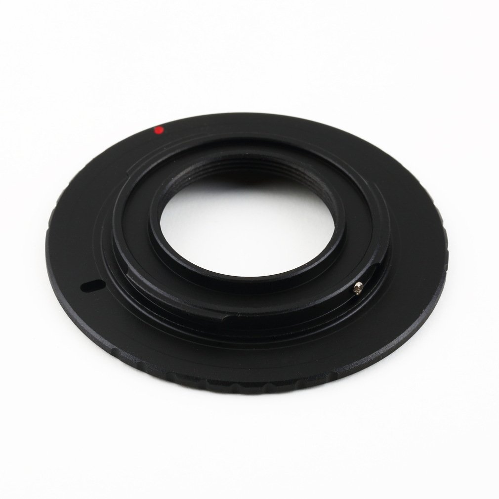 1Pcs Aluminum Metal Adapter for Olympus PM1 C Mount Lens to Micro 4/3 M4/3 for Panasonic GX1 GF5 est