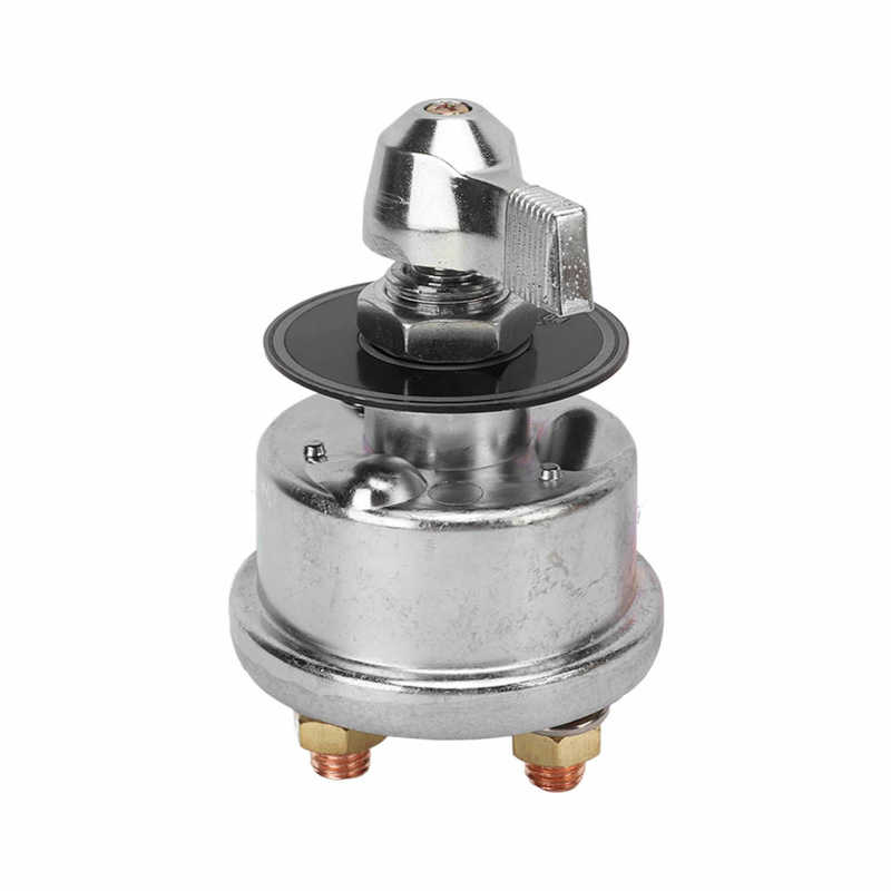 Master Battery Disconnect Switch Waterproof Master Battery Power Cut Isolator for Engineering Vehicle