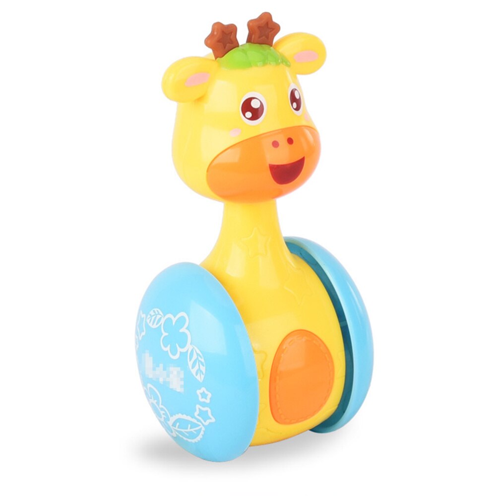 2pcs Tumbler Toy Cute Lovely Stylish Unique Cartoon Deer Sliding Tumbler Toys Plastic Tumbler Toy Funny Tumblers Toys Deer Tumbl
