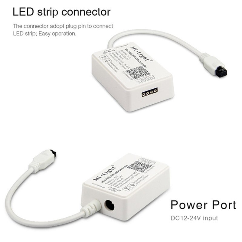 Milight 5 IN 1 WiFi LED Controller WL5 MiBoxer RGB RGBW Mini WiFi LED Streifen Controller YL1S YL2S Smart WiFi controller Für Streifen