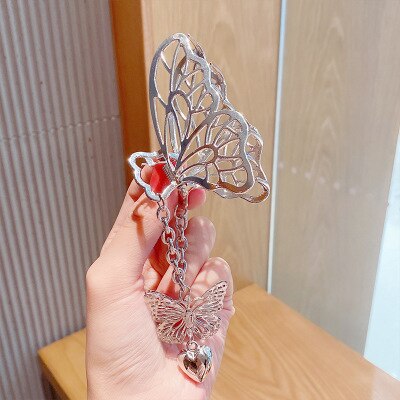 Meerdere Stijlen Lichtmetalen Geometrische Grote Vlinder Liefde Hanger Haarspeld Haarspeldjes Voor Vrouwen Meisje Accessoires Hoofddeksels: P1-8cm
