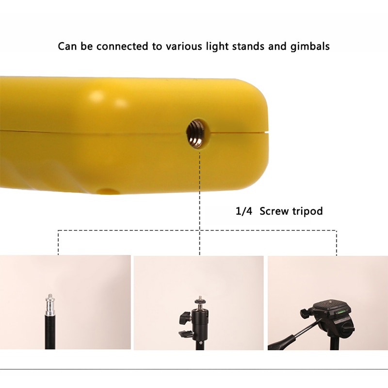 Handheld Eis Stick LED Video Licht Professionelle LED Fotografie Vedio Füllen Licht Einstellbare Farb Temperatur 3200K-5600K