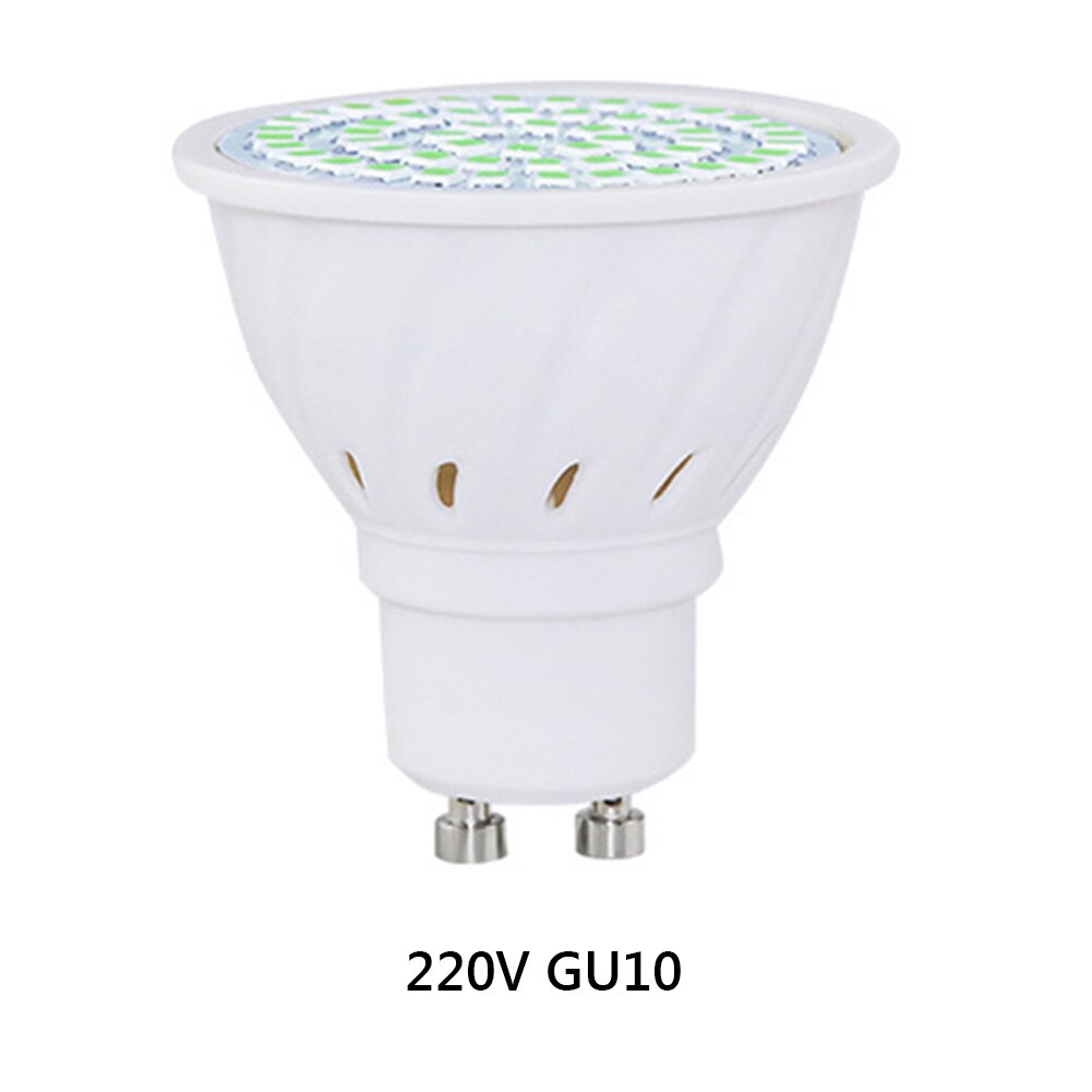 E27 E14 110V/ 220V UVC lampa bakteriobójcza lampa robić dezynfekcji żarówka kukurydza UV ultrafioletowe dezynfekcji ozonem lampa kurz roztocza sterylizator: GU10 72LEDs 220V