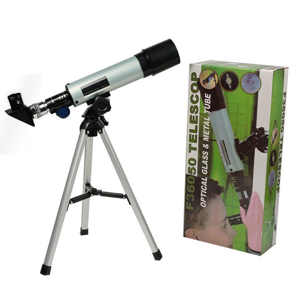 Astronomical Telescope, Equipped With A Tripod Refractor Telescope, High Zoom, Suitable For Astronomical Space
