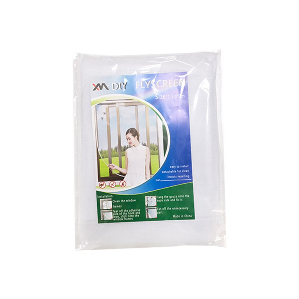 Self Adhesive Invisible Window Screen Mesh Window Netting Indoor Insect Screen Window Screen Net Anti Mosquito Protection Net
