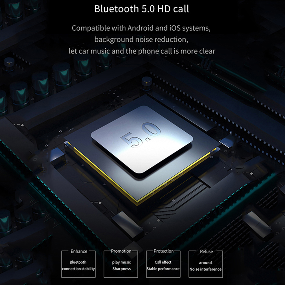 Usb car phone charger fm modulator bluetooth audio receiver transmitter led display  mp3 player car charger for huawei samsung