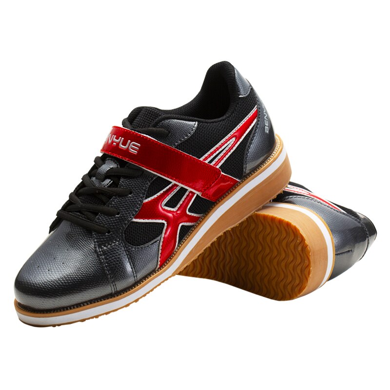 Plus Size Adult Weight Lifting Shoes For Suqte Power Lifting Exercise Training Leather Non Slip Weightlifting Shoes