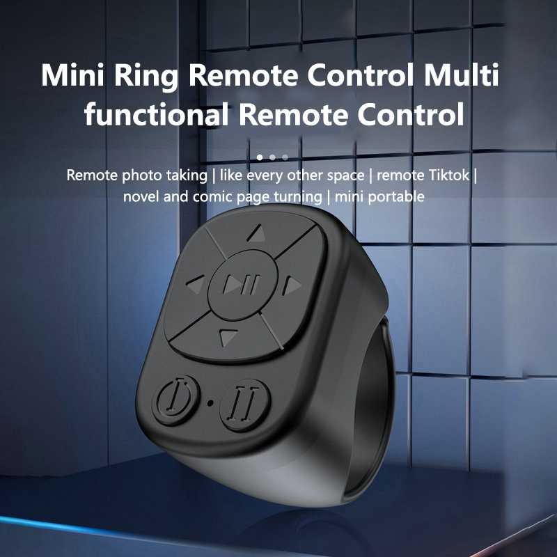 Xiaomi Auto Clicker Afstandsbediening Paginadraaier Automatisch continu klikapparaat Draadloze knop Scrollen Knopring Vingertop