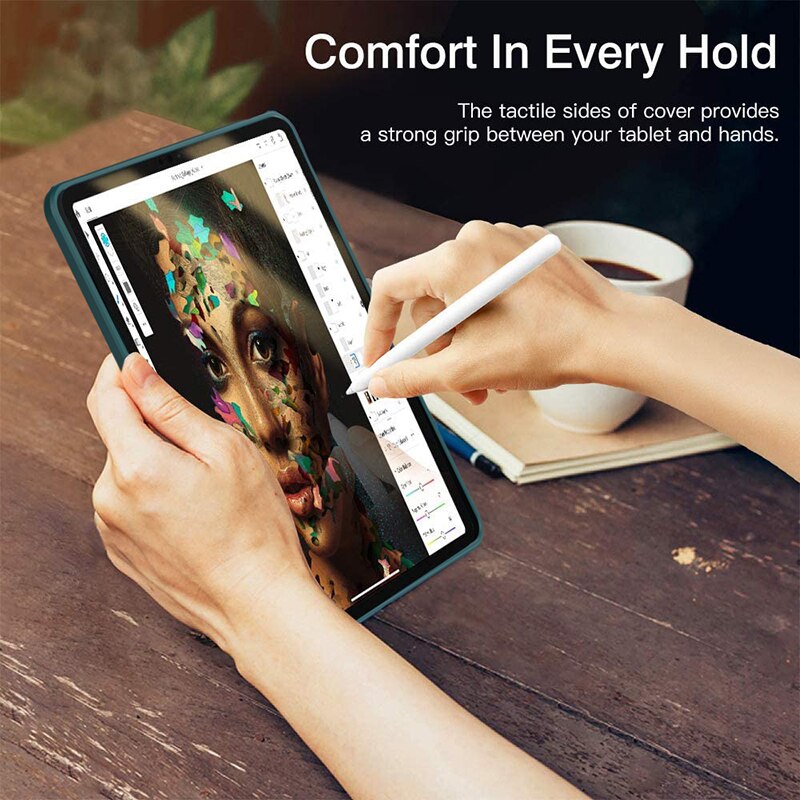 Transparent Back Case For iPad Air 4 10.9 inch Acrylic Ultra-thin Protection Cover For iPad Air 4 Case Conque Fundas