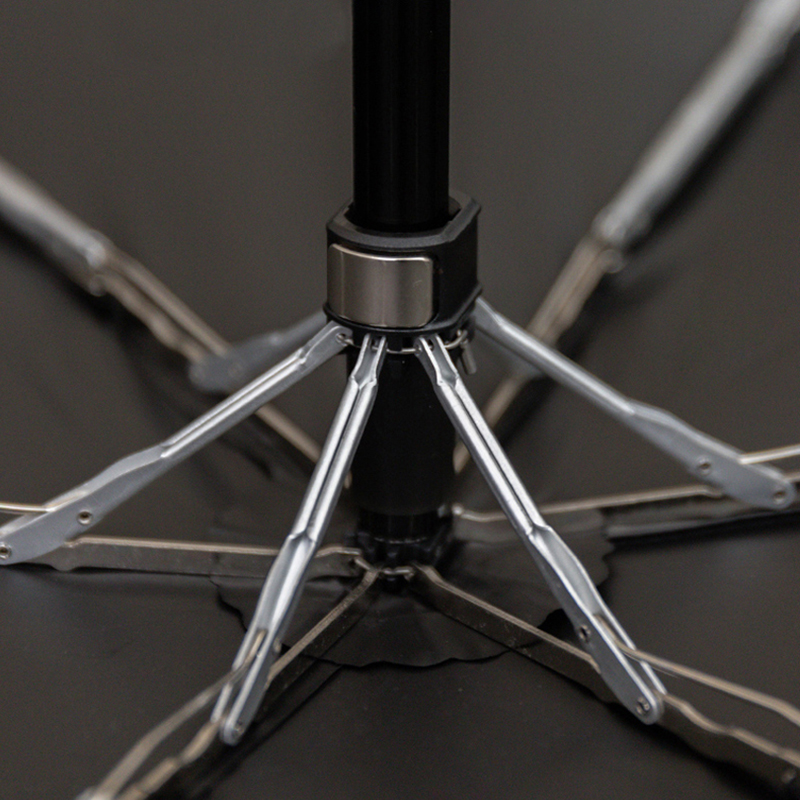 PARACHASE Flat Umbrella Sun Men Women Ultralight UPF50+ Mini Pocket Sun Umbrella Windproof Small Parasol Black Rain Umbrella