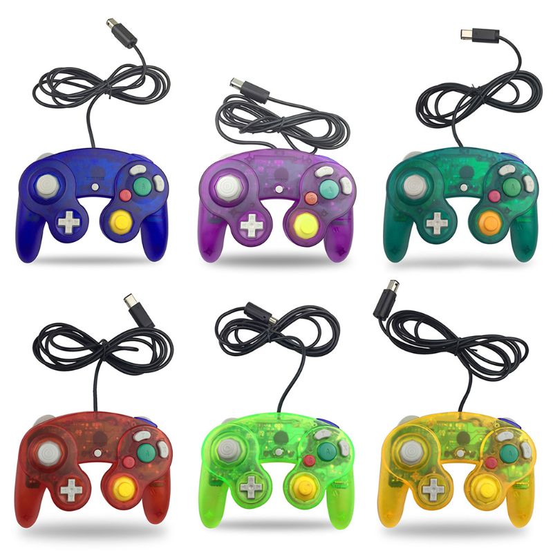 Wired Controller Voor Nintendo Wii Gamecube Gc Single Point Game Vibratie Handvat