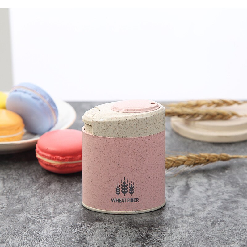 Style européen Automatique Support Pour Cure-Dents Conteneur De Paille De Blé de Table De Ménage Cure-Dents Boîte De Rangement Distributeur de Cure-Dents: D1