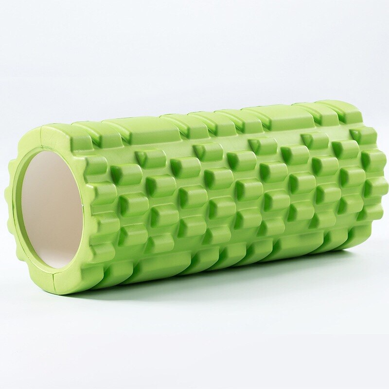 yoga pillar Mace sticks foam shafts keep the massage sticks shaft sticks sports fascia muscles to relax foam rolls: Light Green