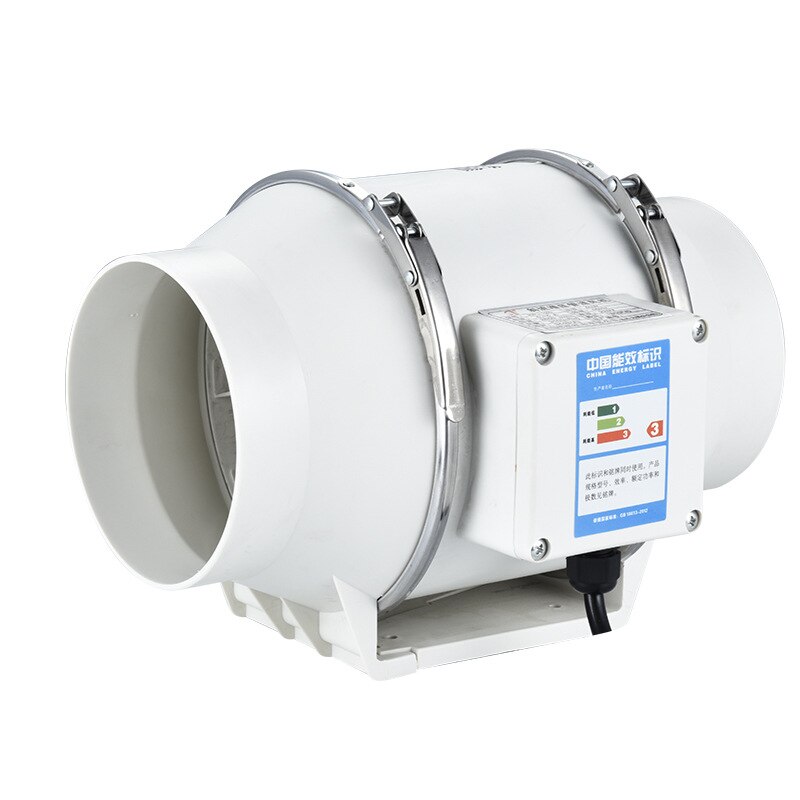 220V 4 "Ventilator Ventilator Muur Raam Mountable Toiletten Keuken Badkamer Home Stille Pijp Duct Fan Ventileer Air schoonmaken