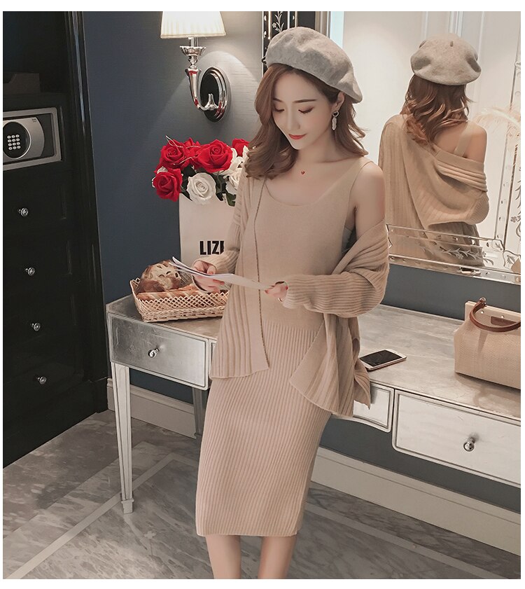 Black Maternity Knit Sweater main image 1