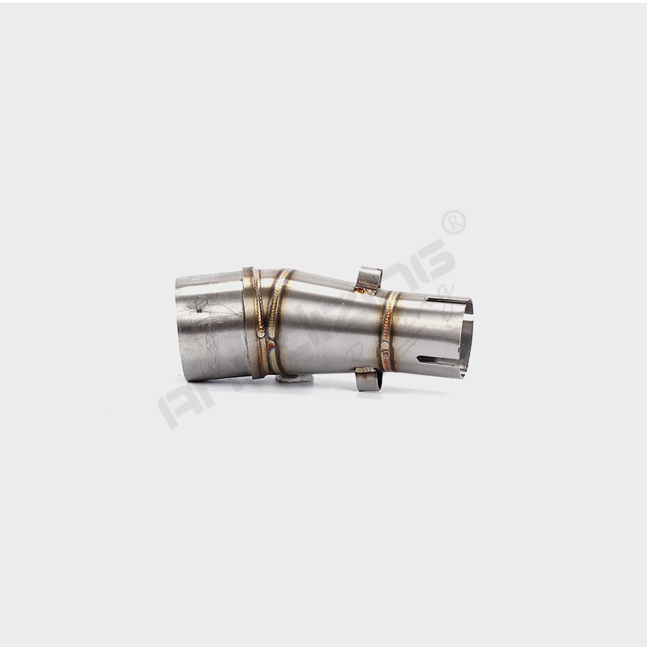 Motorfiets Uitlaat midden pijp Slip-On voor Kawasaki Z250 Z300 Ninja 300 Ninja 250R link pijp