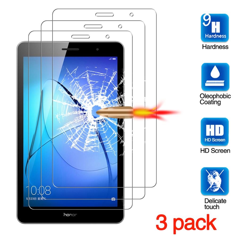 Voor Huawei Mediapad T3 8.0 "KOB-L09 KOB-W09 Screen Protector, Tablet Beschermende Film Anti-Kras Gehard Glas: 3pcs