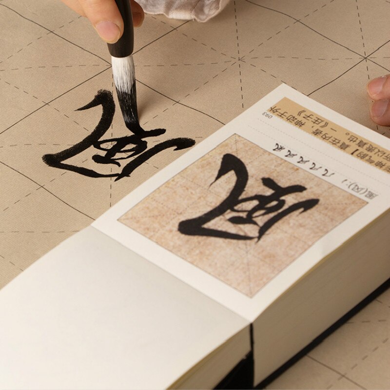 Draagbare Chinese Kalligrafie Schrift Meerdere Type Chinese Karakter Starter Offical/Reguliere Script Schrift Borstel Copybooks