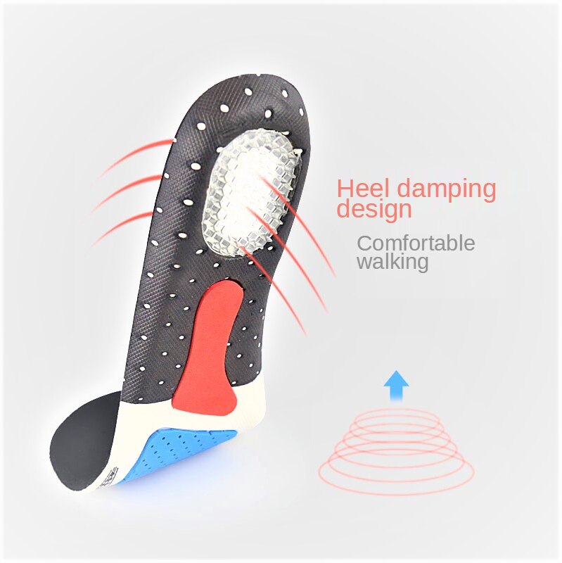 Unisex Solid Siliconen Gel Inlegzolen Voetverzorging Voor Plantaire Fasciitis Hielspoor Sport Schoen Pad Inlegzolen Arch Orthopedische Brioche
