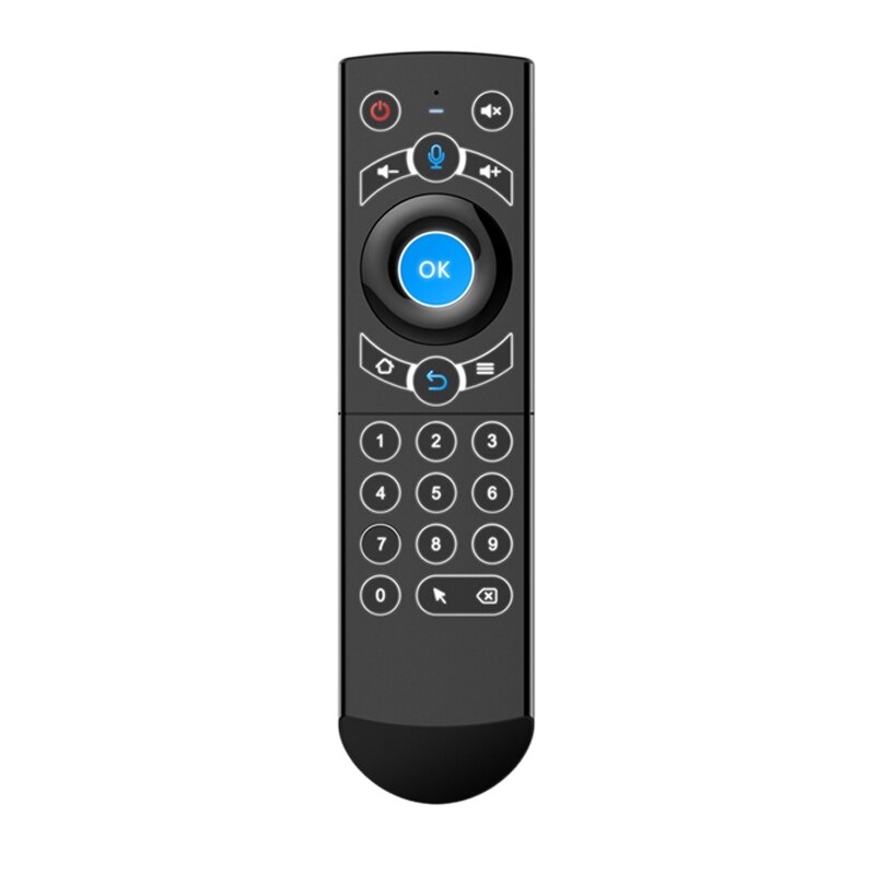 G21 pro bakgrundsbelyst gyroskop luftmus röstuppringning 2.4g trådlös usb fjärrkontroll för android tv box fjärrkontroll: Default Title