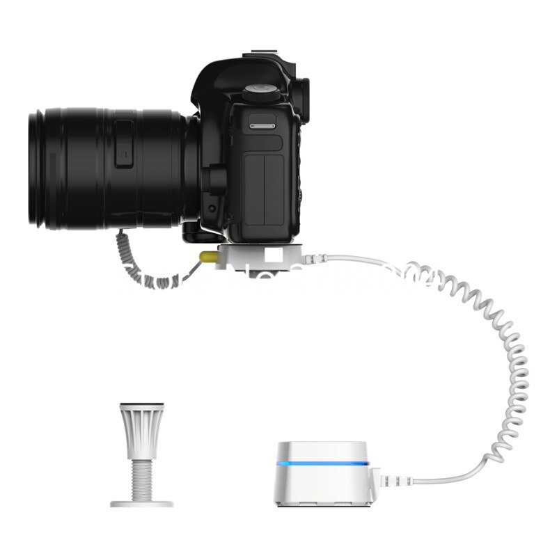 Retail merchandising security solution for camera, Anti theft Display Security Holder for Camera in Home Appliance Store