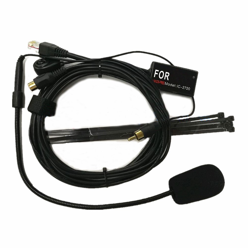 Handsfree Speaker Microfoon Microfoon Voor Icom Ic Serie IC-208 IC-2720H IC-2730 IC-V8000 Autoradio Walkie Talkie Accessoires