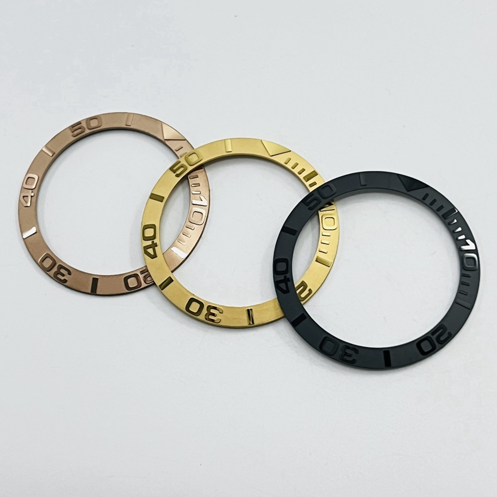 38mm GMT sub Keramik Lünette Schräge Taucheruhr Einsatz Uhr Ersetzen Zifferblatt Uhr Lünette Einsätze Ring