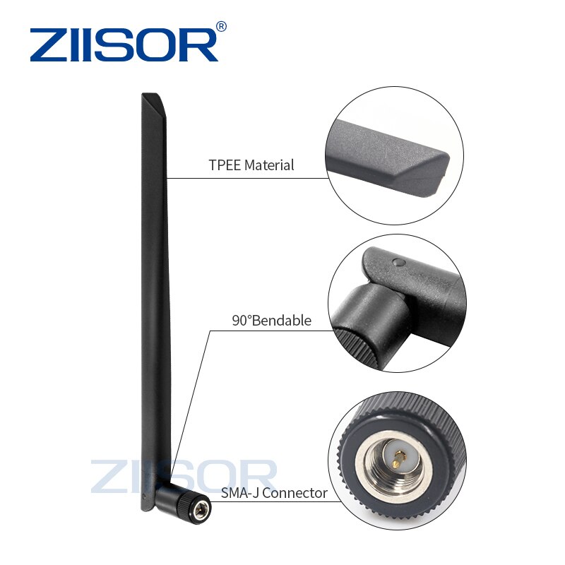 LoRa 868 MHz Antenna Omni 868M Lorawan Antennas for Communication Antennae SMA Male Foldable Mini Aerial High Gain 5dBi