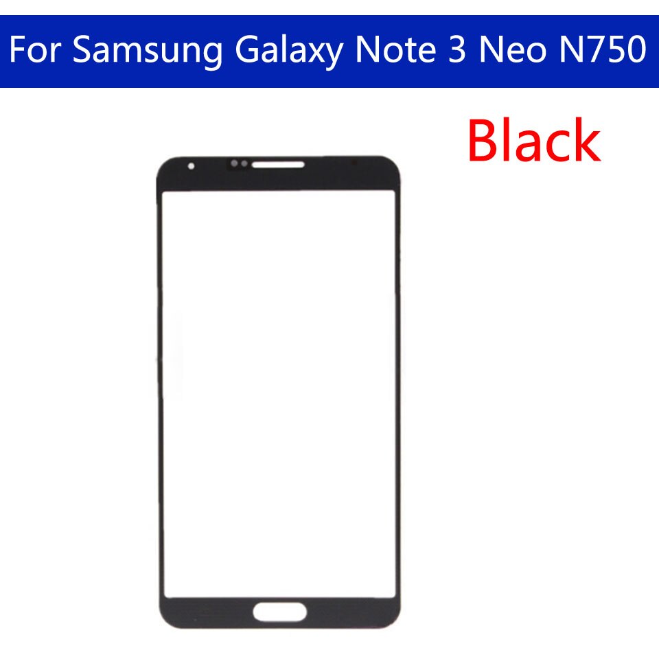 Touchscreen Voor Samsung Galaxy Note 3 Neo Note 3 Lite SM-N750 N750 N7505 7508V N7508 LCD Front Outer Glas touch Screen Lens